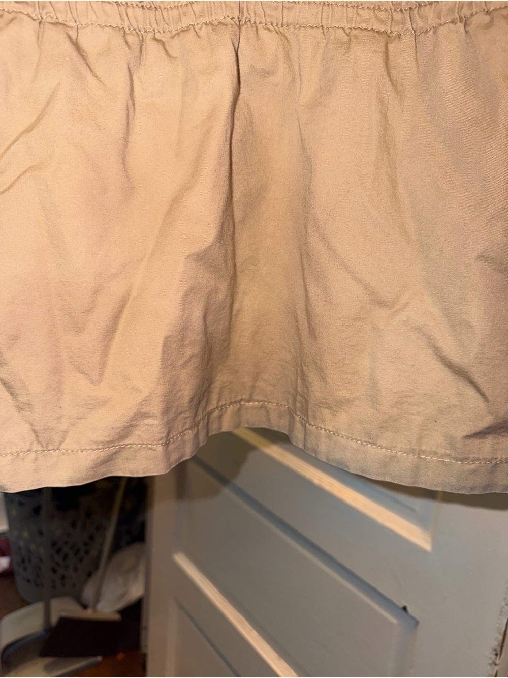 GUESS Women's Khaki Utility Jacket with Hood - Picture 10 of 11